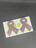 Custom Cancer Ribbon Back Number Holders