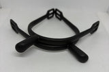 1” Offset Flat Black Powder Coated Spurs