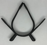1” Offset Flat Black Powder Coated Spurs
