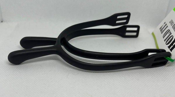 1 1/2” Rounded Flat Black Spur
