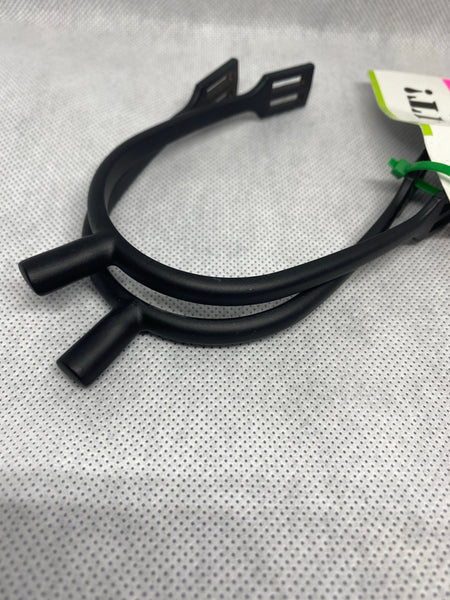 7/8” POW Flat Black Powder Coat Spurs