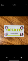 Limited Edition Pink Ribbon Number Holders