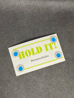 Caribbean Blue Opal Number Holders